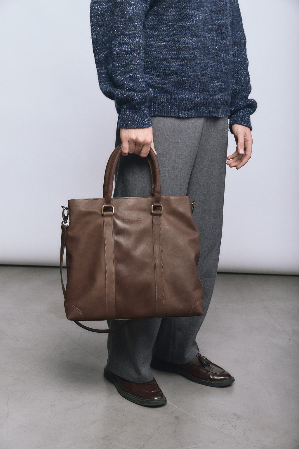 Tote Cuero Marrón 38