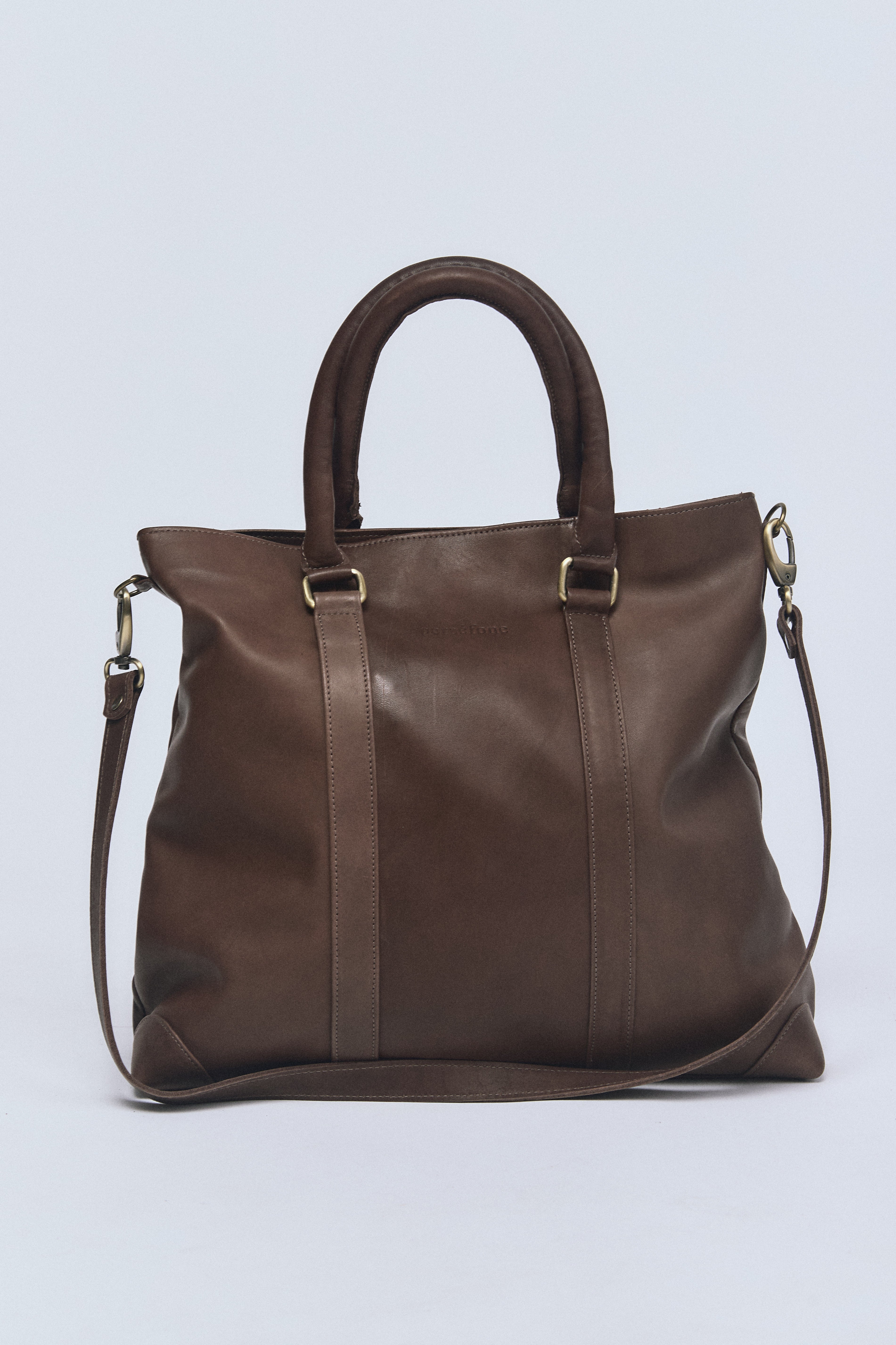 Tote Cuero Marrón 38