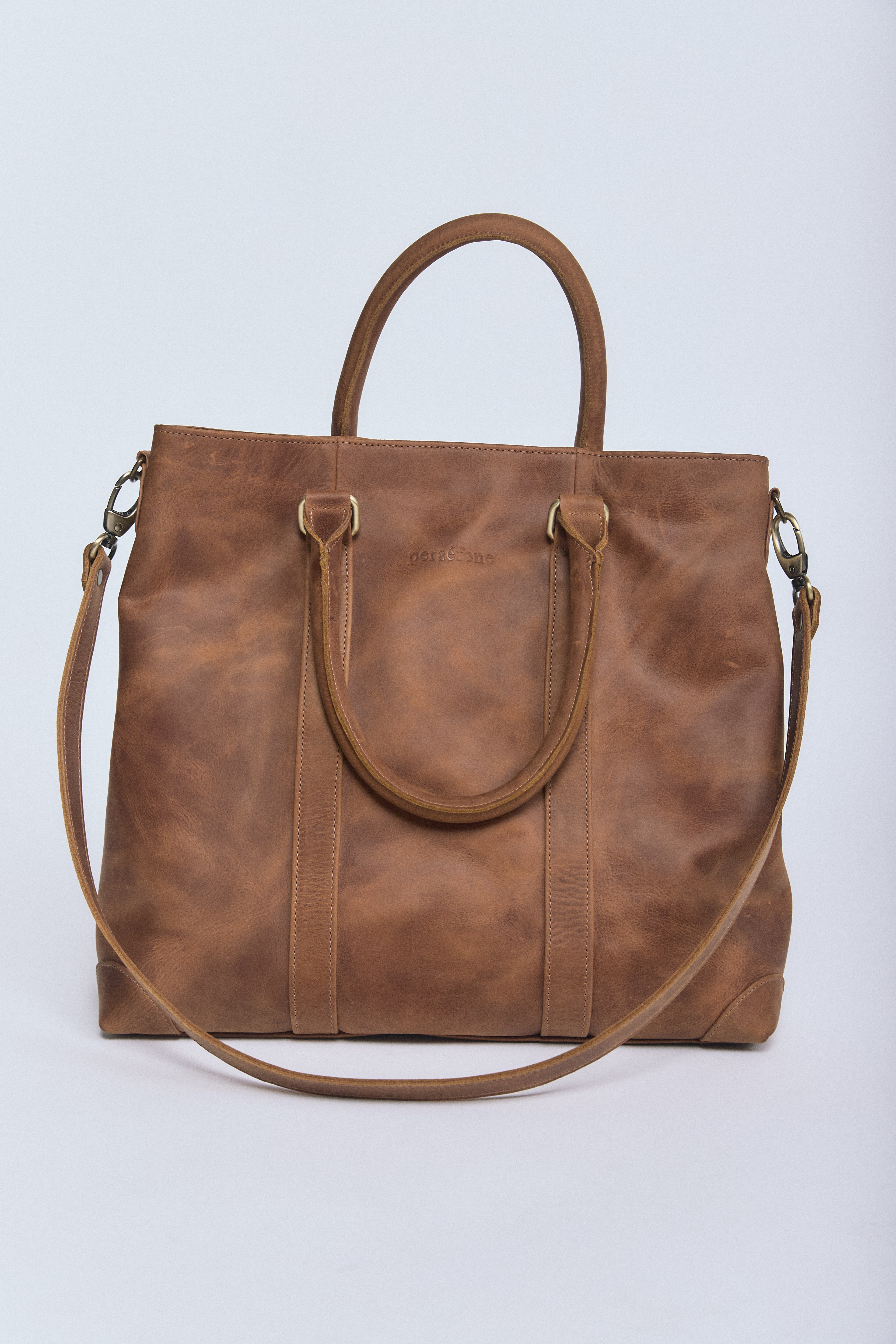 Tote Cuero Whisky 38