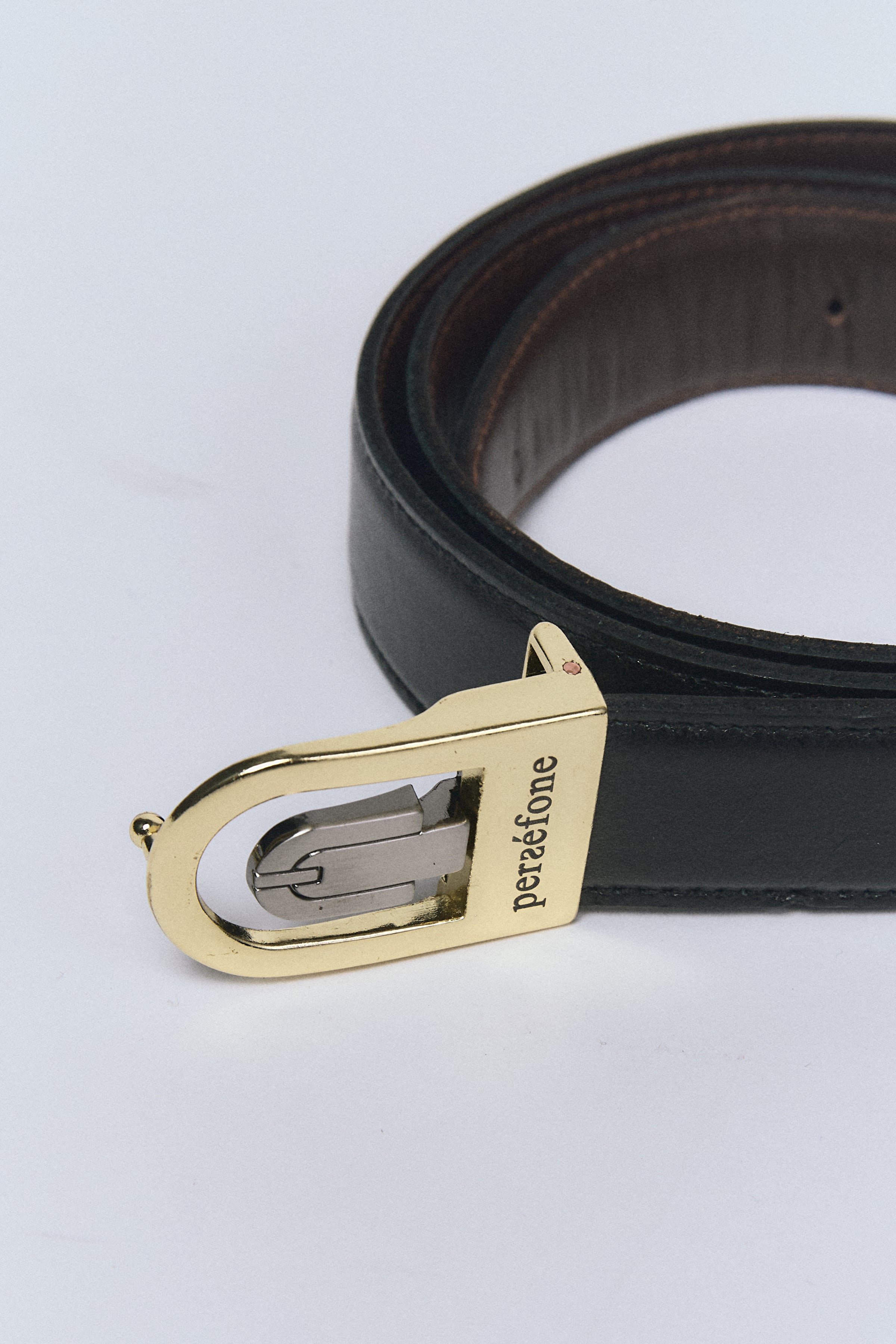 Cinturón reversible