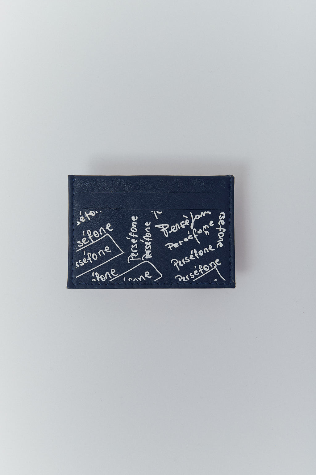 Tarjetero doble Navy Blue